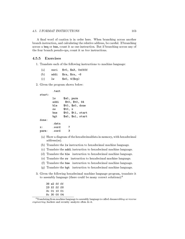 Computer Organization with MIPS - Page 163